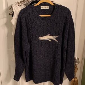 Shetland wool sweater